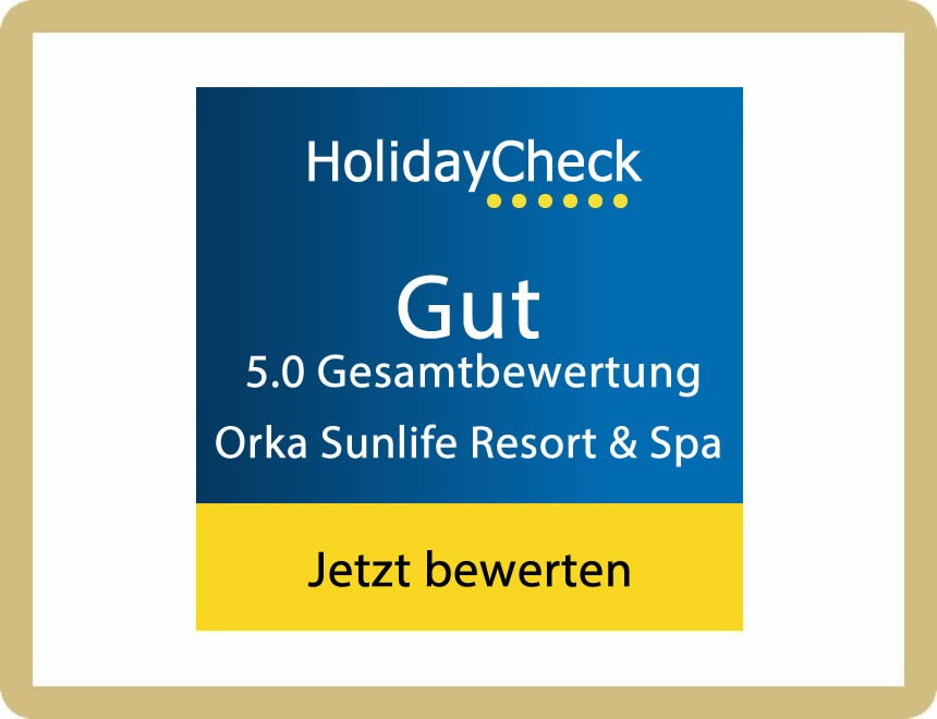 Orka Sun Life Hotel Oduller